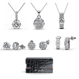 Elegant Travel Set - Embellished with Crystals from Swarovski®